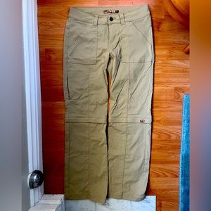 Prana tan hiking pants